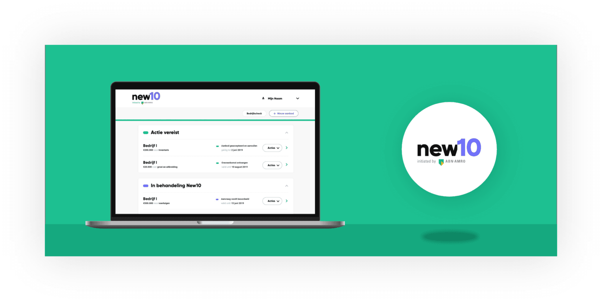 ABN AMRO new10 desktop
