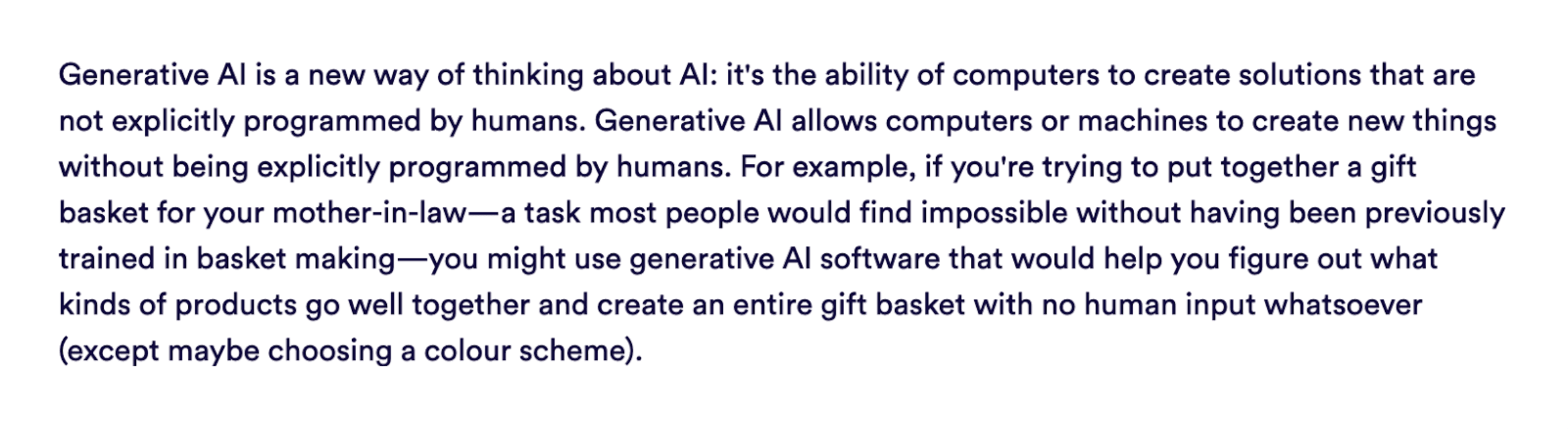 Generative AI: Has the World Lost its Mind, or Found a New One?