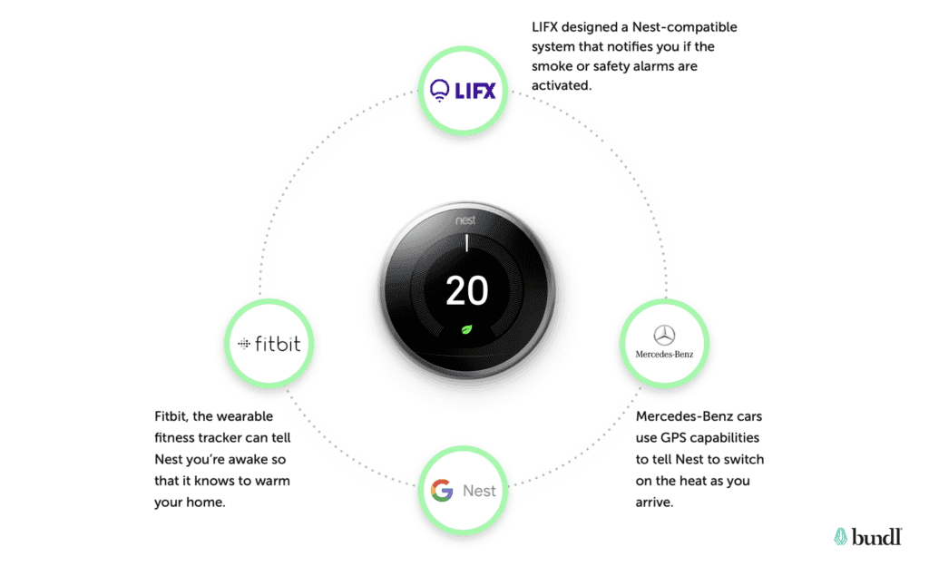 Google Nest as an example for ecosystem