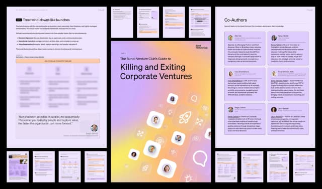 Exiting Corporate Ventures: The Bundl Venture Club Guide